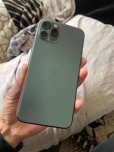 mi air 2 pro: IPhone 11 Pro, Б/у, 256 ГБ, Matte Midnight Green, Чехол, 79 % — 2