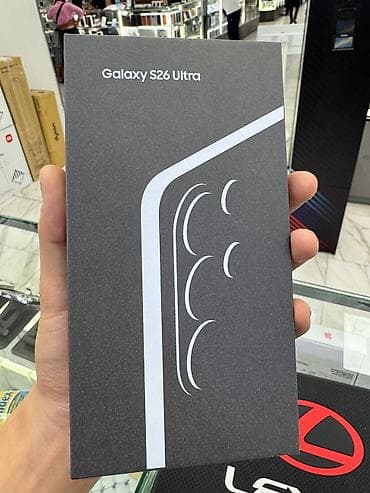 m 31: Samsung Galaxy S26 Ultra, Новый, 256 ГБ, цвет - Черный, 1 SIM — 1