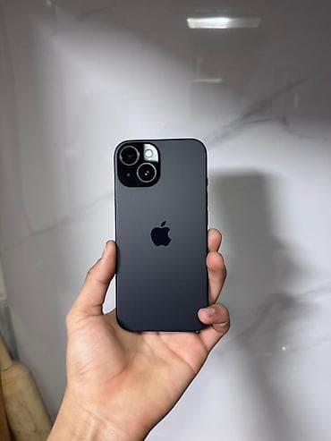 IPhone 15, 256 ГБ, Black Titanium, 83 %