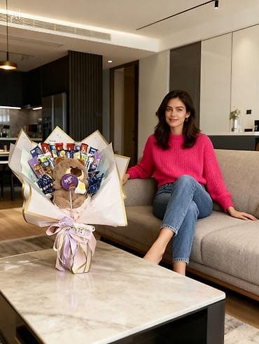 букет из мандарина: В наличии!! Шоколадный букет с большой игрушкой. Первое фото и второе — 1