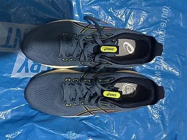 Кроссовки и спортивная обувь: Мужские кроссовки, 41.5, Asics, Новый, цвет - Синий, Самовывоз, Платная доставка — 2