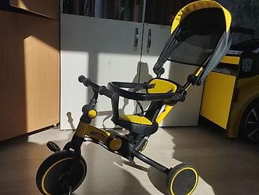 Игровые комплексы: Детский транспорт и мебель для малышей: 1) Трёхколёсный — 1