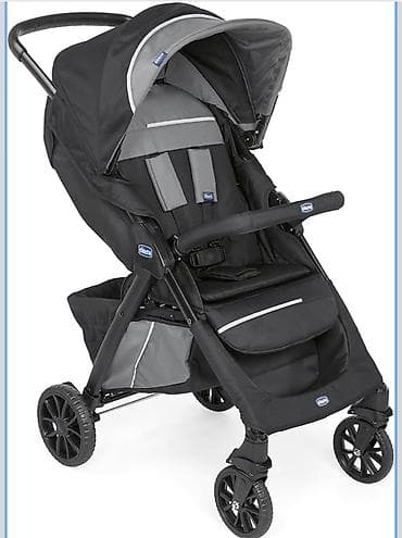 детская коляска chicco multiway: Коляска, Chicco, цвет - Черный, Б/у — 3