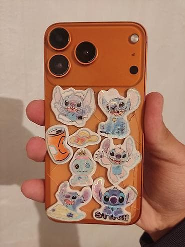 tecno camon: IPhone 17 Pro, Б/у, 64 ГБ, Оранжевый, Зарядное устройство, 100 % — 6