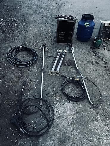 на автомойку: Два комплекта мойки самообслуживания готовые к установки . В рабочем — 5