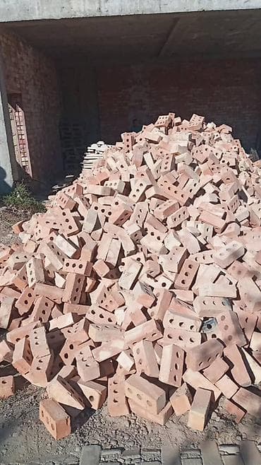 кафел койом: Тешиктүү, Бышкан кирпич, Бирдик, 250×120×65 — 1