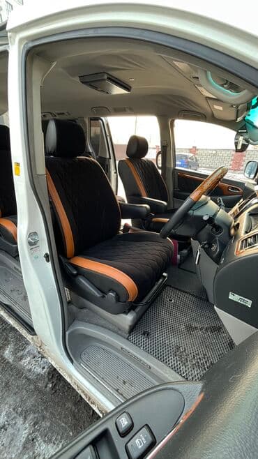 чехол кресло: Чехлы Экокожа, С подушкой, цвет - Черный, Toyota, Новый, Самовывоз — 4