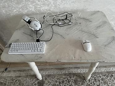 мышка макбук: Игровой комплект периферии (белый цвет) — 1