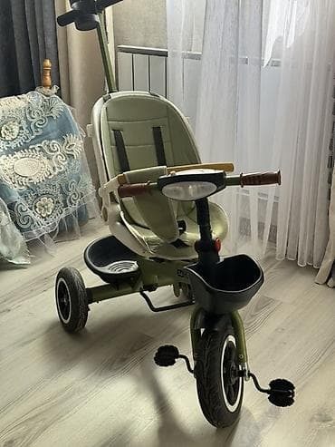 Балдар электр унаалары: Детские коляски: универсальная 2-в-1 и прогулочная-трость 1) — 8