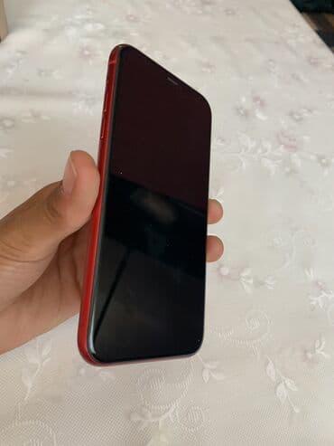 алмашам машинага: IPhone 11, Б/у, 128 ГБ, Красный, Чехол, 100 % — 5