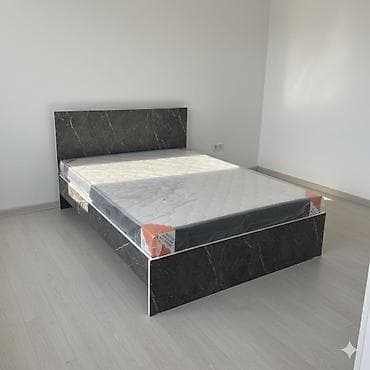 Двуспальная кровать, Новый, С матрасом, длина - 200 см