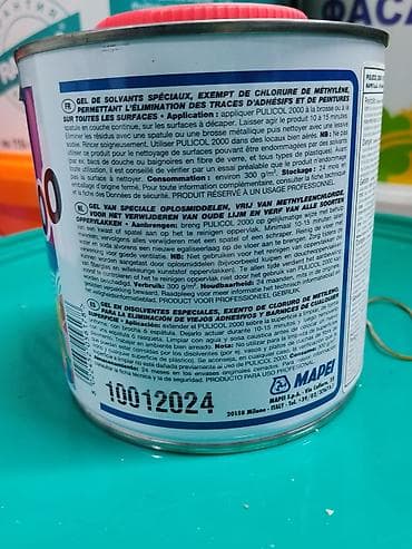 меламиновая губка: MAPEI Pulicol 2000 — профессиональный гель-очиститель для удаления — 2