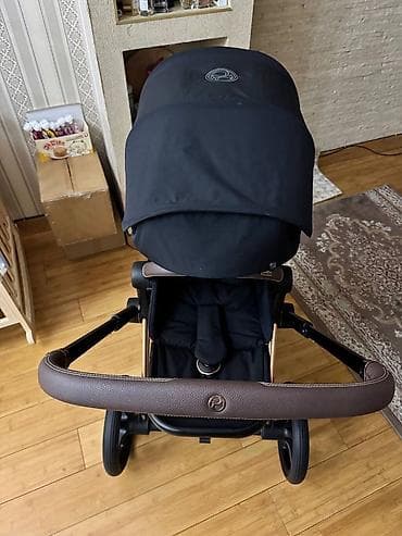 cybex mios: Коляска, Cybex, цвет - Черный, Б/у — 2