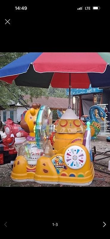 рекламные ролики: Продажа бизнеса Детские аттракционы, Б/у — 1