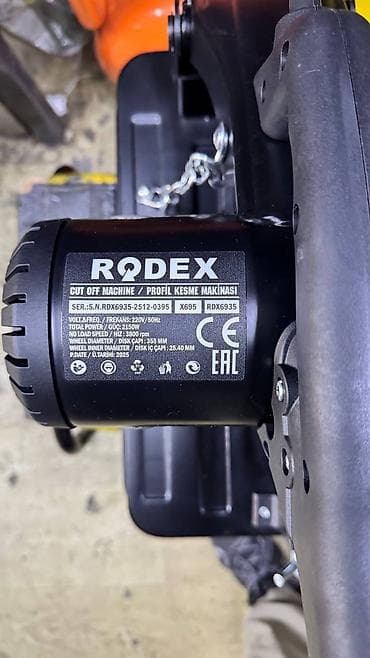 metta samurai: Отрезная машина по металлу RODEX - Тип: стационарная абразивная — 6
