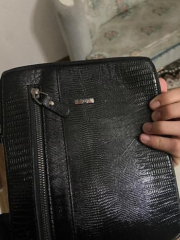 барсеткы: Мужская сумка через плечо BUTUN - Материал: натуральная кожа с — 2