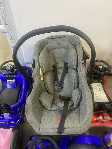 картинг машинки: Автокресло, цвет - Серый, Новый — 3