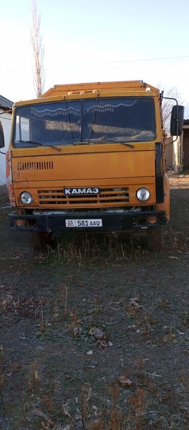 для грузовых автомобилей бу эбу мозги: КАМАЗ самосвал, оранжевый, трехосный (6x4). - Кузов самосвальный с — 1