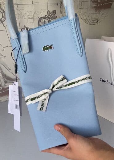 сумка объемная: Новый шоппер, вместительный, внутрь вмещается А4, качество💯 — 1