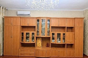 ярус пасуда: Стенка-шкаф, Тип стенки-шкафа: Модульная, Для зала, Особенности: С отделением под телевизор — 1