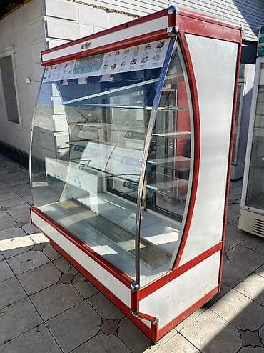 стеклянный холодильник: Для напитков, Кондитерские, Для молочных продуктов, Турция, Б/у — 7