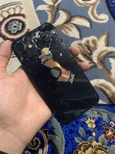 Apple iPhone: IPhone 12, Б/у, 128 ГБ, Черный — 1