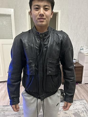 сварочный рукав: Кожаная куртка, Натуральная кожа, Укороченная модель — 4