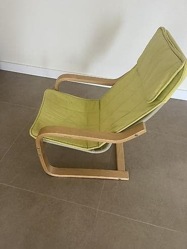 Массажные кресла: Кресла-качалка, Б/у, цвет - Зеленый — 1