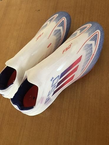 Спорт жана эс алуу: Футбольные бутсы adidas F50+ (без шнурков), FG для натурального — 3