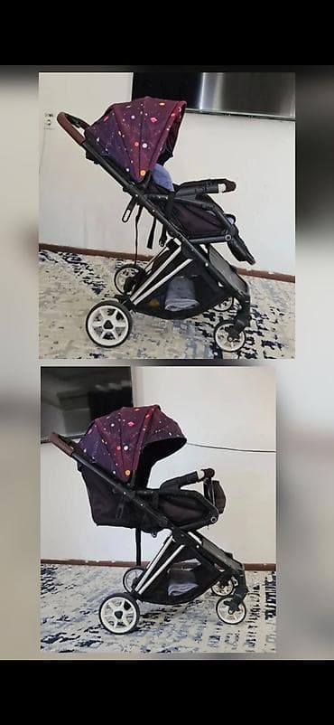 Каляска Kidilo продаю и калляска в хорошем состояни по 2 тысфиолетовая