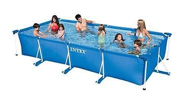 Бассейн Intex Rectangular Frame Pool представляет собой просторное и