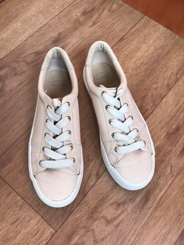 Women's Sneakers and athletic shoes: Кеды Pull &Bear размер 37 прессованная кожа. Состояние как на фото — 4