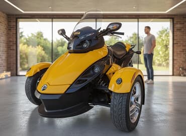 электронные мотоциклы: Продается: BRP Can-Am Spyder Roadster SE5 Год: 2008 Объем: 990сс — 1