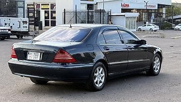 1999: Mercedes-Benz S-Class: 1999 г., 5 л, Автомат, Бензин, Седан — 6
