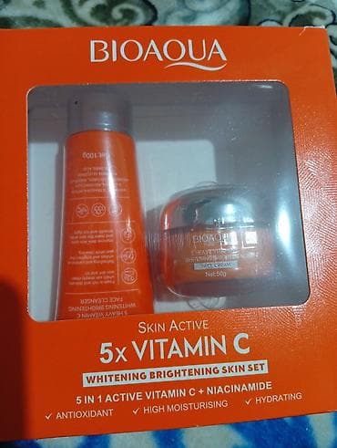 white: Набор для ухода за кожей BIOAQUA Skin Active 5x Vitamin C Состав — 1