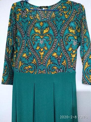 Пончо: Турция р.42/44,ткань холодок или обмен на 48р — 1