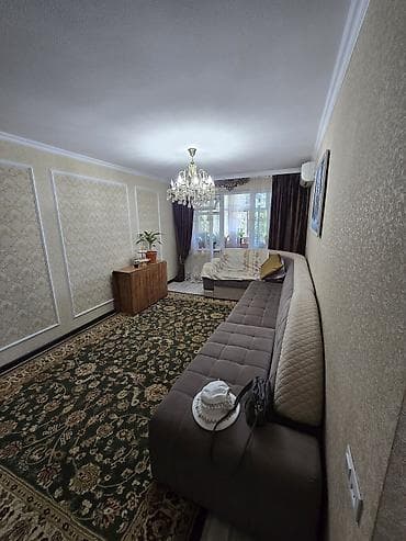 flat osh: 3 комнаты, 56 м², 4 этаж, Старый ремонт — 1