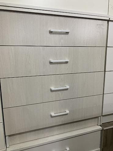 органайзеры для хранения одежды: Комод для одежды, Новый, Без зеркала, ЛДСП, цвет - Серый, Бесплатная доставка — 2