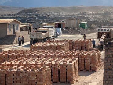 наполнитель пенопласт: Пустотелый, дырчатый, Жженый кирпич, Полублок, 250×120×90 — 5