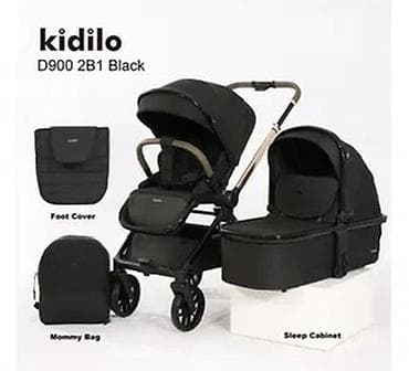 коляска kidilo 2 в 1 отзывы: Коляска, Другой бренд, цвет - Черный, Новый — 1