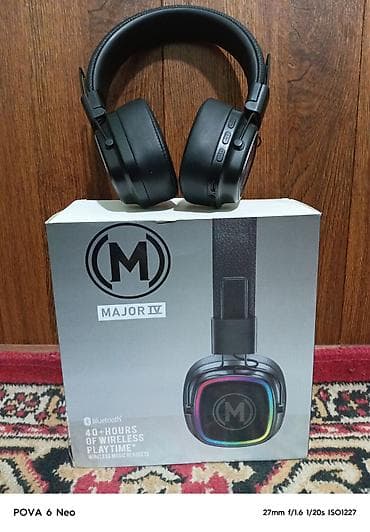 iris xe: Беспроводные наушники Major IV - Поддержка Bluetooth - До 40+ часов — 1