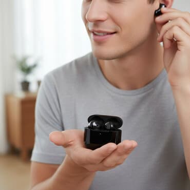 микронаушники цена: Вкладыши, Apple, Новый, Беспроводные (Bluetooth), Классические — 2