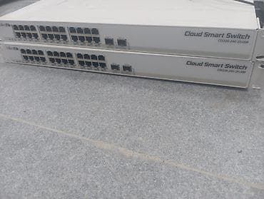 microsoft office: Коммутатор MikroTik Cloud Smart Switch CSS326-24G-2S+RM - Серия — 1