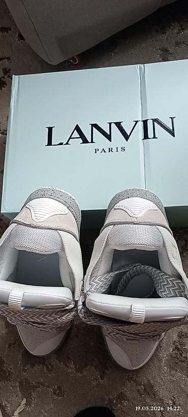 lanvin curb: Кроссовки LANVIN Paris - Модель: низкие кроссовки с массивной — 4