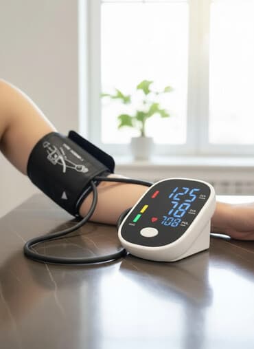 Автоматический тонометр на плечо - Комплектация: электронный блок с