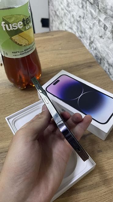 mavic 3 pro: IPhone 14 Pro, Б/у, 128 ГБ, Deep Purple, Защитное стекло, Чехол, 80 % — 3