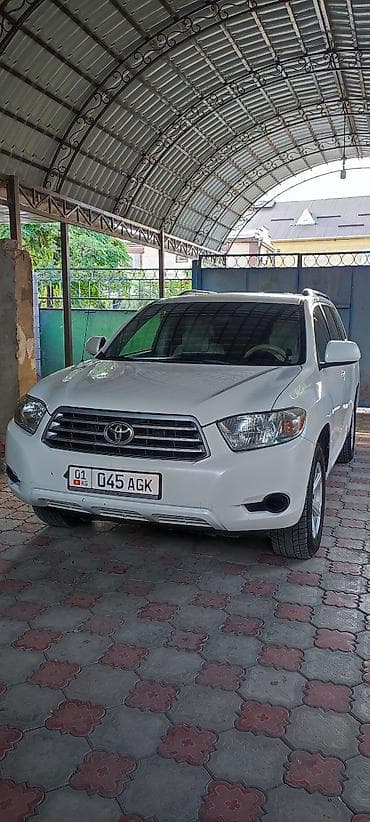Унаа: Toyota Highlander: 2009 г., 3.5 л, Автомат, Бензин, Кроссовер — 1