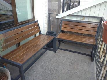 изготовление скамеек: Скамейка — 4