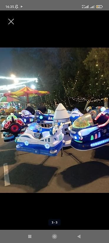 бутик продажа: Детский аттракцион «карусель космических кораблей» 8 оорунду - — 3