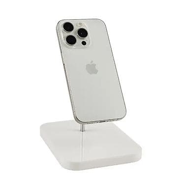 iph: IPhone 15 Pro, Б/у, 128 ГБ, White Titanium, Коробка, 97 % — 1